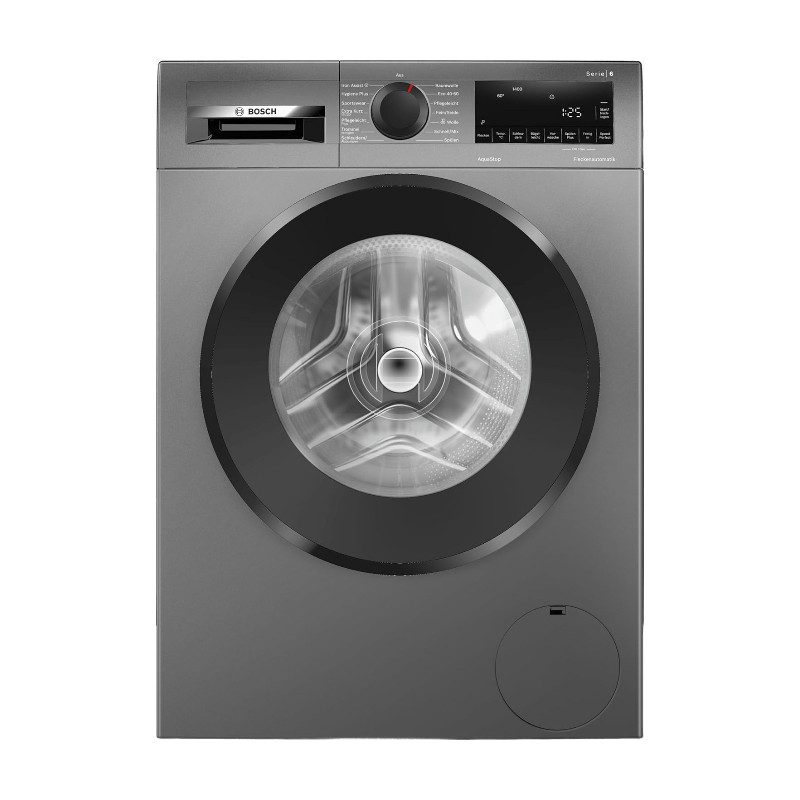 Bosch WGG244ZR10, Serie 6, Frontlader-Waschmaschine, 9 kg, 1400 U/min, entfernt 16 Fleckenarten, SpeedPerfect, maximale Energie- und Wassereinsparung, Nachlegefunktion, extra hygienisch, AquaStop [Energieklasse A]