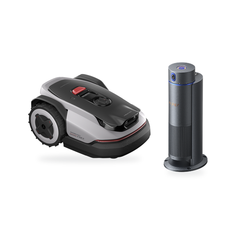 Roborock RockNeo Q105 500 m² Mähroboter + Aiper IrriSense 2 3-in-1 Multi-Zonen Smart-Bewässerungssystem – Rasenpflege & Bewässerung Bundle