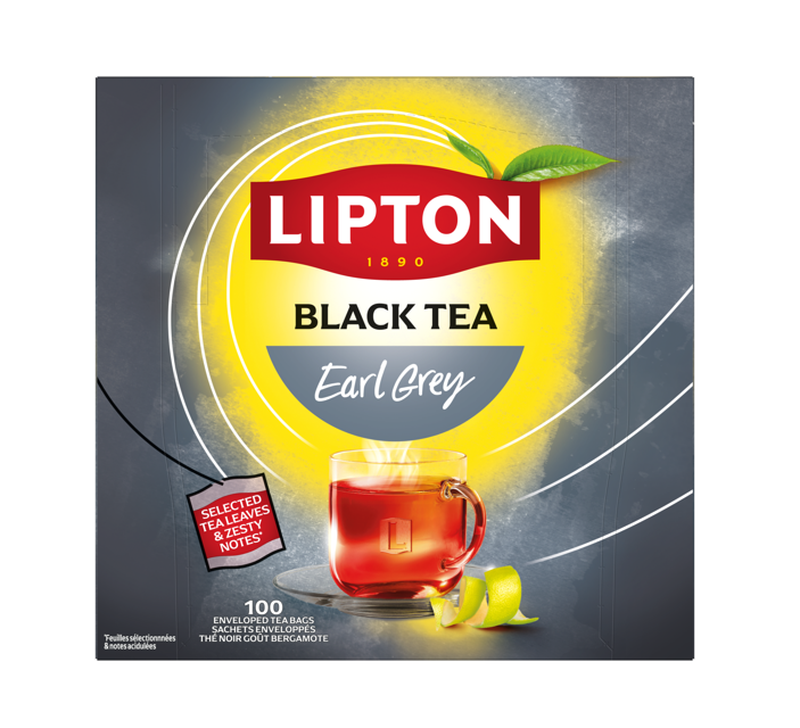 LIPTON Coffret Thé Earl 100 sachets
