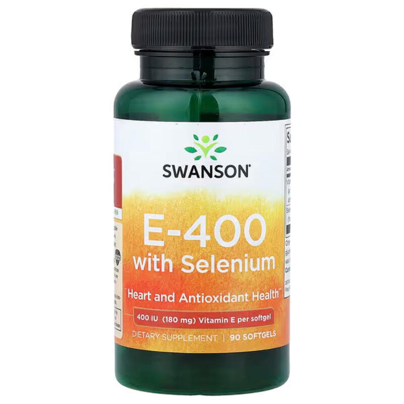 Vitamin E + Selenium Antioxidant 400 IU - 90 Softgels