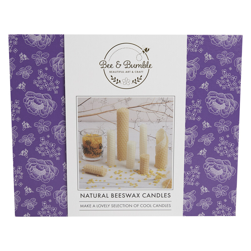 Natural Beeswax Candle Kit