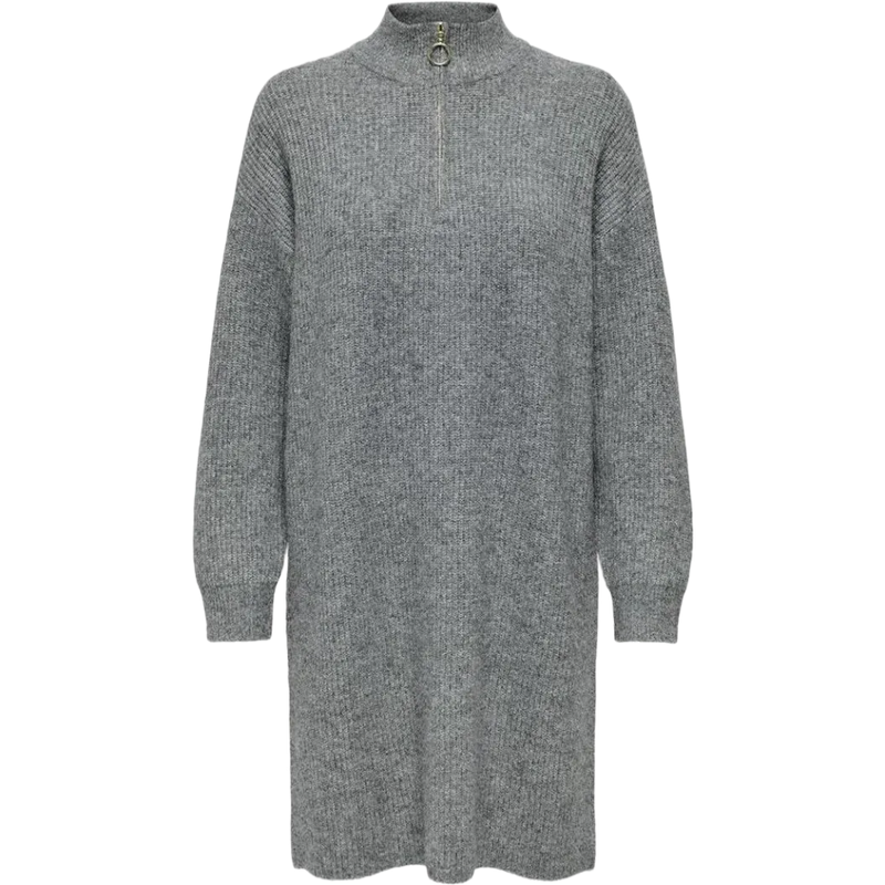 ONLY TOKYO tricotjurk met rits en lange mouwen - XS