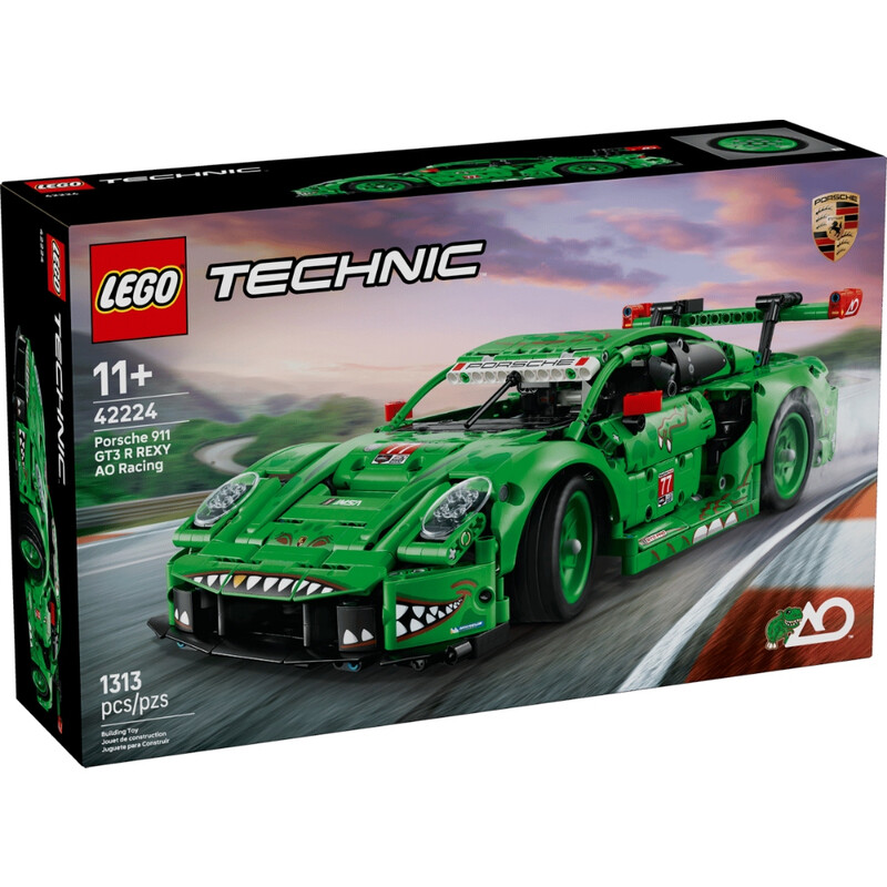 Technic 42224 Porsche 911 GT3 R Rexy AO Racing Car