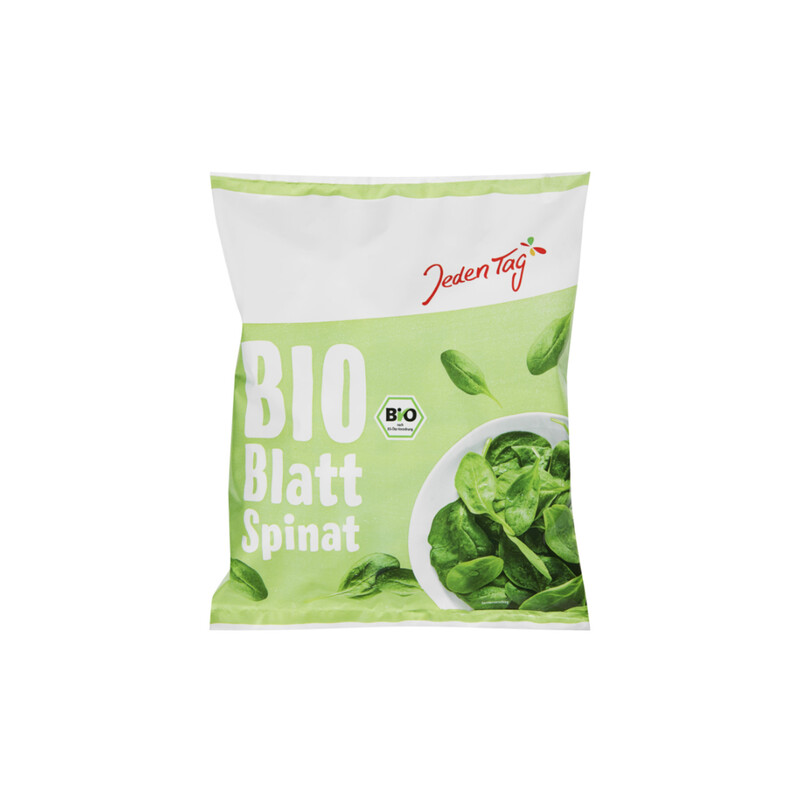 Jeden Tag Bio Blattspinat port. 750 g