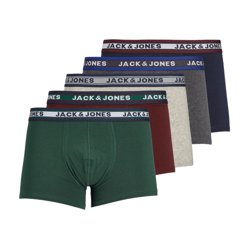 Vêtements Jack & Jones Jacoliver Trunks 5 Pack Noos pour Homme