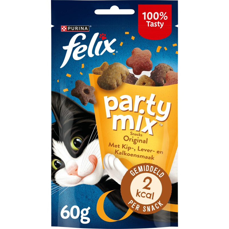 Felix Partymix original kattensnack 60 g