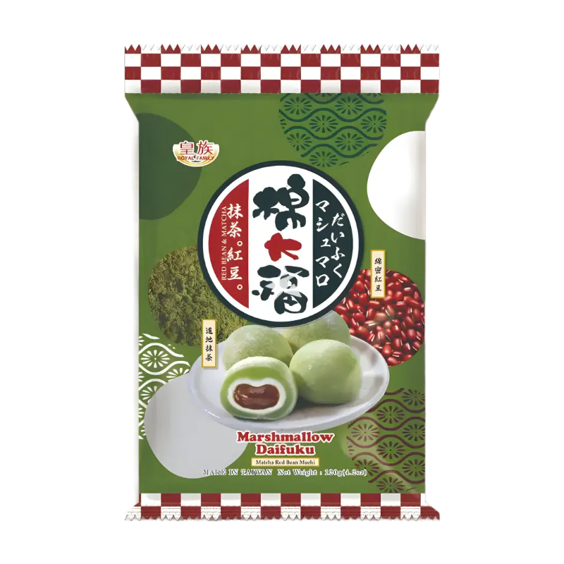 Marshmallows Mochi-Matcha Red Bean 120g