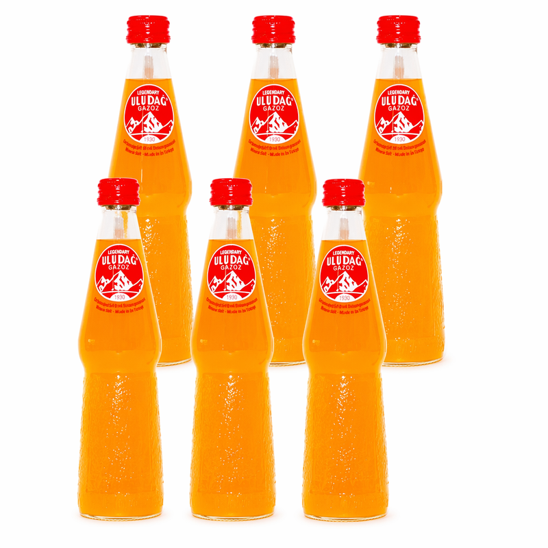Uludağ Gazoz Sinaasappelsmaak - 250 ml x 6