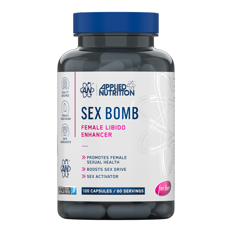Applied Nutrition Sex Bomb Libido Enhancer for Women Vegan Capsules - 120 Capsules