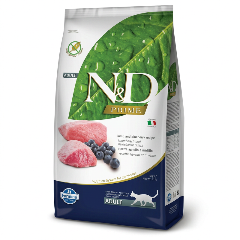 Farmina N&D Prime Kattenvoer Lam 5 kg