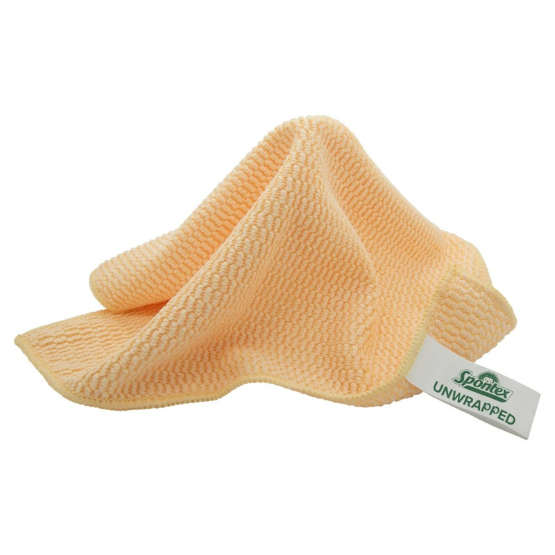 Spontex Unwrapped Microfibre Cleaning Cloth, 1 Per Pack