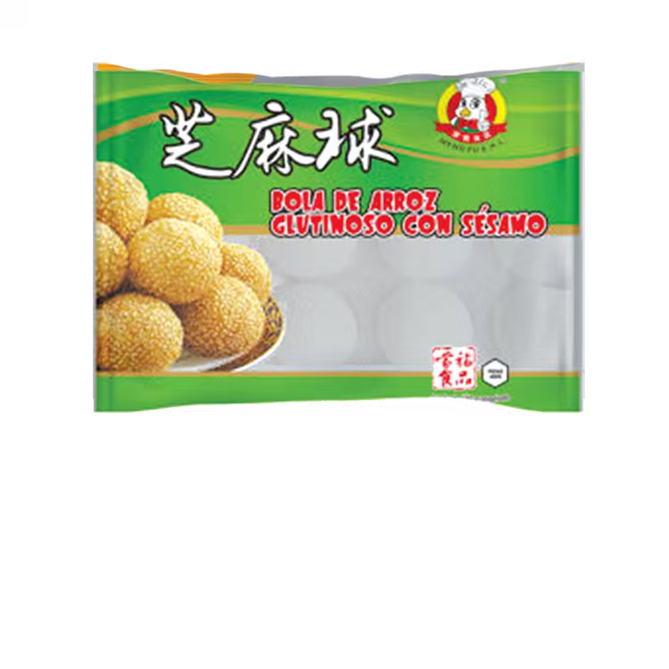 Meng Fu Sesamkugeln mit roter Bohne 400 g/Packung