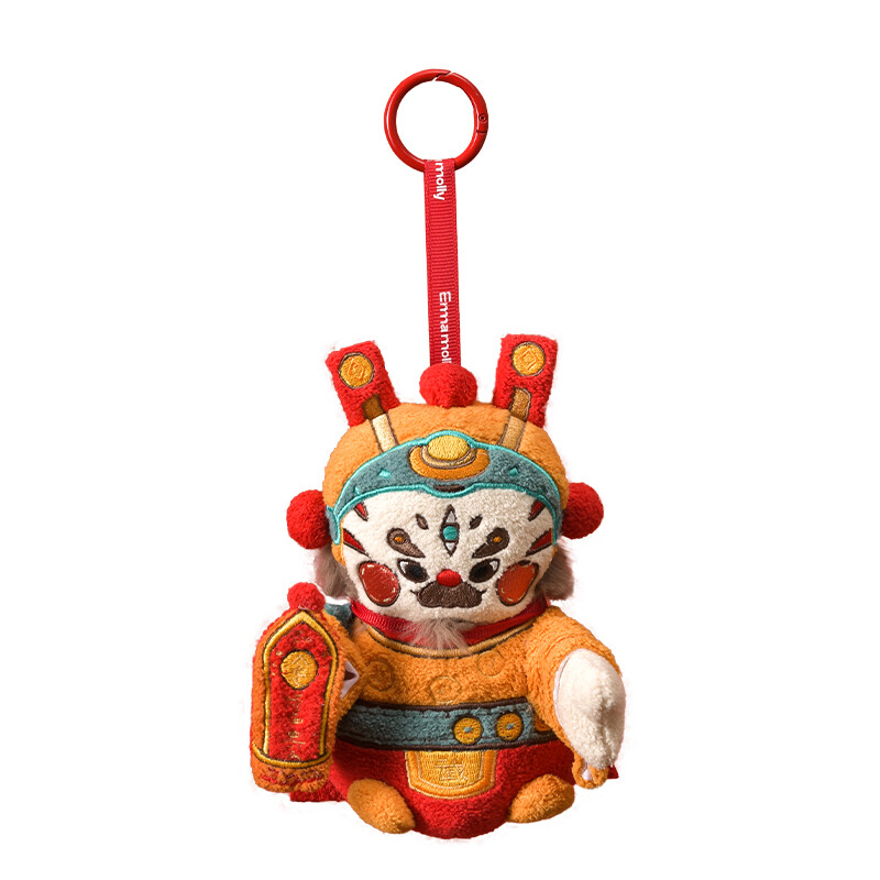 Emma Molly God of Wealth Geluksgeur Pluche Pop Hanger Burgerlijke God of Rijkdom - Zhao Gongming