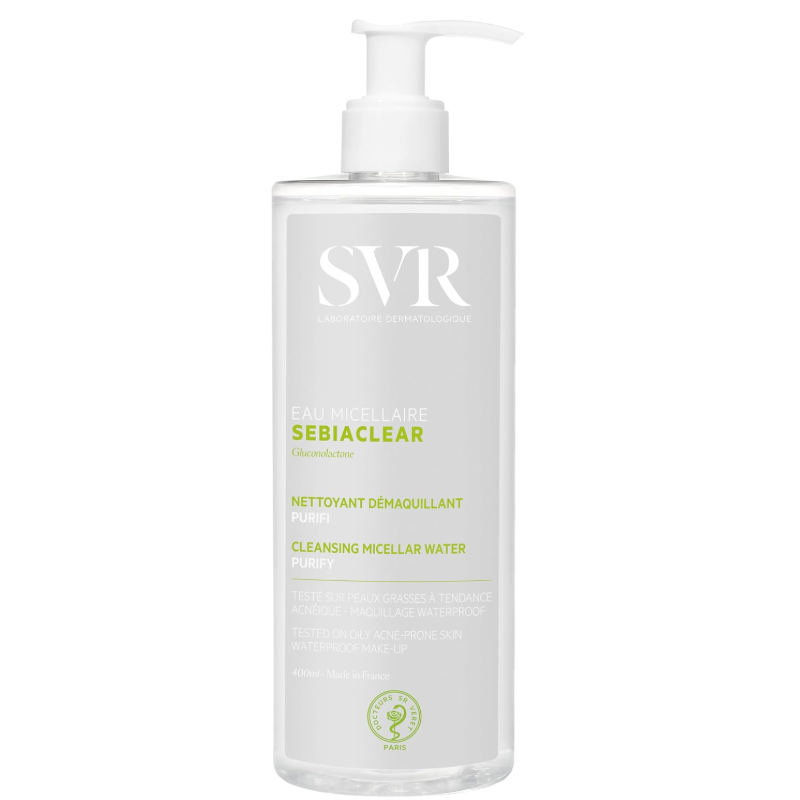 SVR Sebiaclea Eau micellaire nettoyante 400 ml