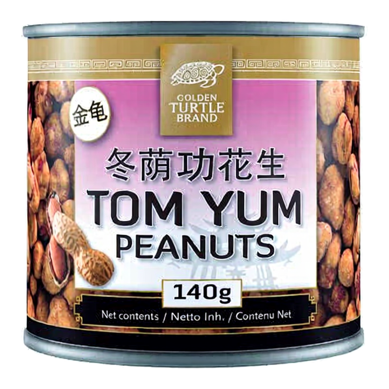 Golden Turtle Erdnüsse mit Tom-Yum-Ummantelung 140 g
