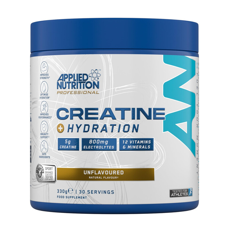 Applied Nutrition Creatine + Electrolytes Hydration Powder Unflavoured - 330g