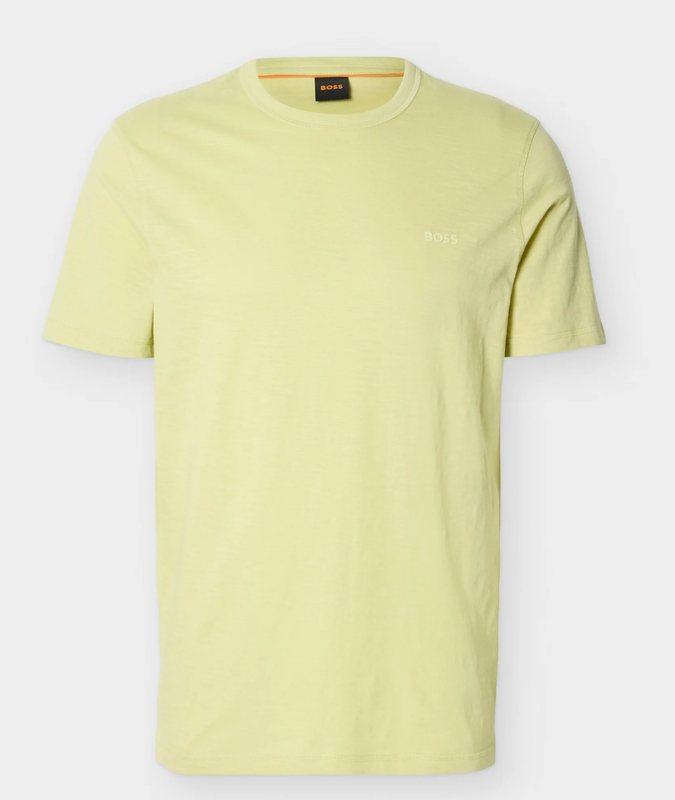 ‎Boss Boss Cotton Jersey T-shirt With A Twill Patch - Medium Beige
