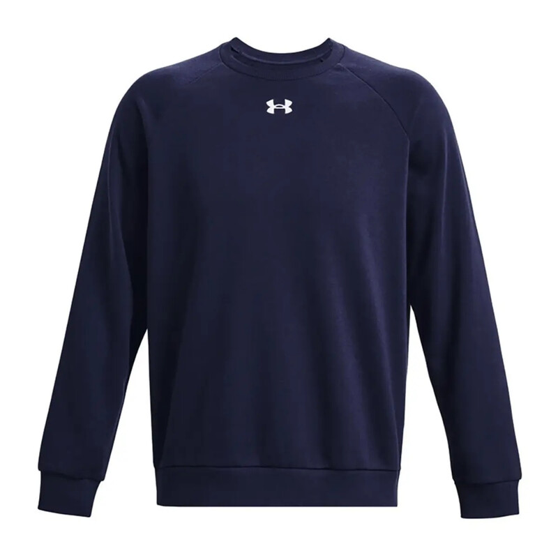 Rival Fleece Men's Crew Midnight Navy White L