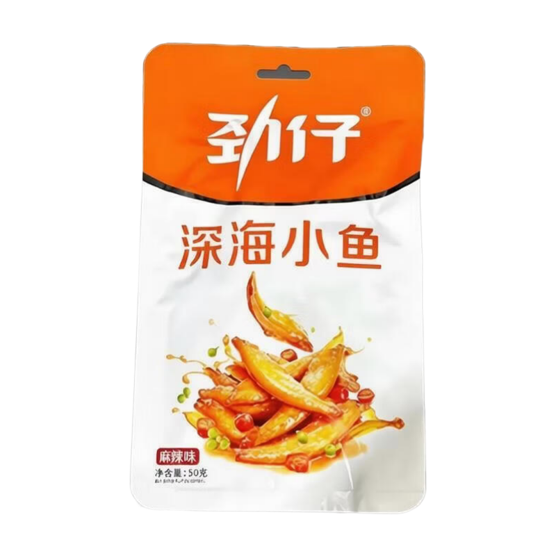 Spicy Flavor Deep Sea Small Fish Snacks 50g