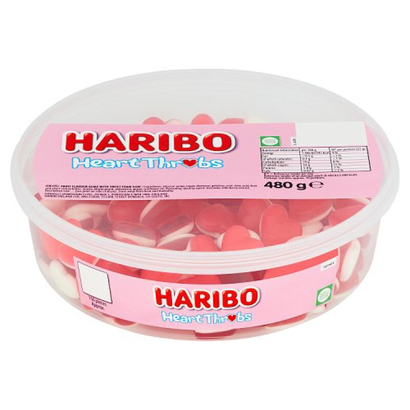 Tub Heart Throbs 480g
