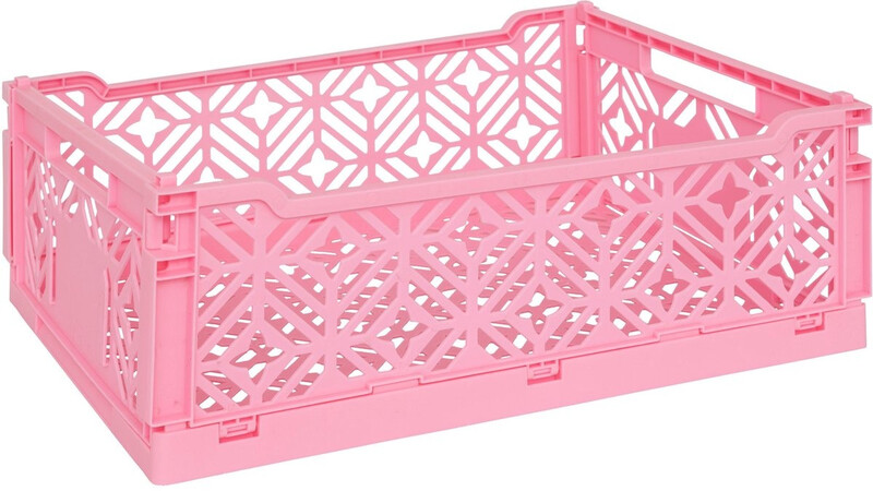 Atmosphera Vouwbare Opbergdoos - Roze, 40 x 30 x 15 cm