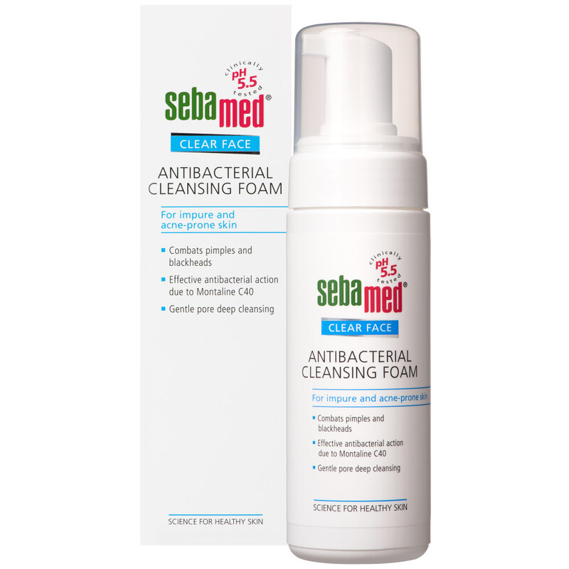 Sebamed Clear Face Antibacterieel Reinigingsschuim 150 ml