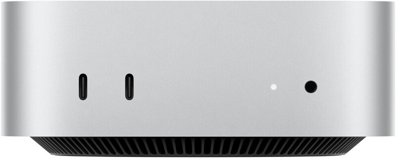 Apple Mac mini Desktop-Computer MHQL4ZD/A_CTO, Apple M6, 12-Core CPU, 12-Core GPU, 32 GB gemeinsamer Arbeitsspeicher, 512 GB SSD, 2,5 Gbps Ethernet, Silber