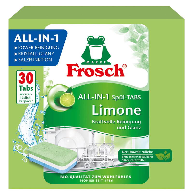 Frosch All-in-1 Spül-Tabs Limone 30 ST