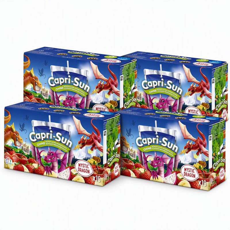 Capri-Sun Mystic Dragon Erfrischungsgetränk Vorratspack 40 x 0,2 L