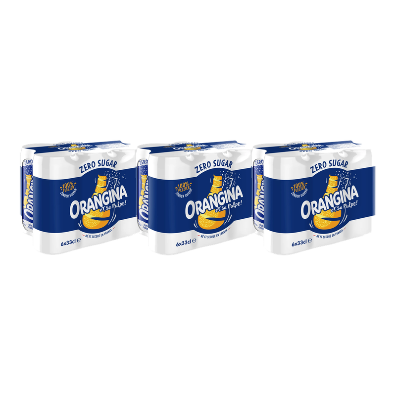 Orangina Light - 6 x 330 ml x3