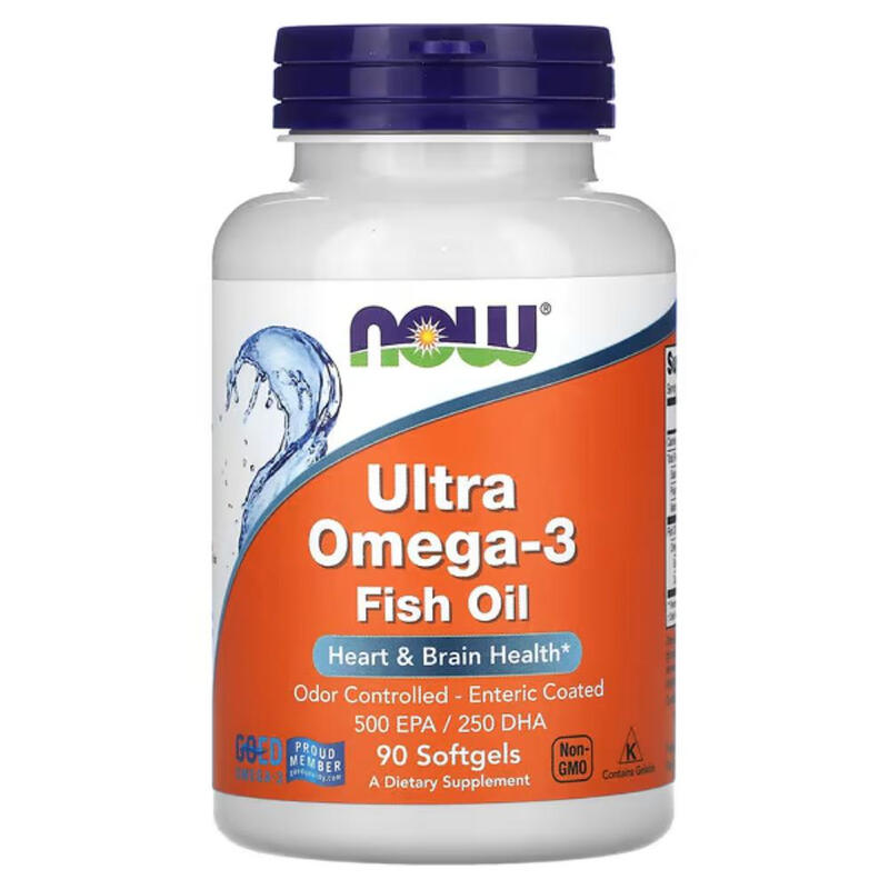 Ultra Omega 3 Fish Oil Heart Brain 1000mg - 90 Softgels