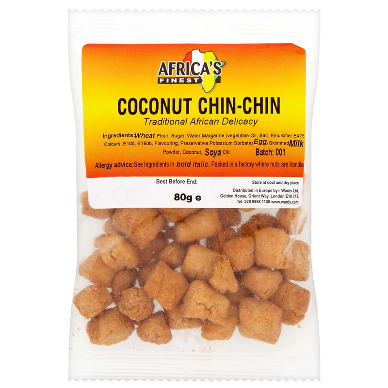 Africa's Finest Chin Chin Coconut 80G