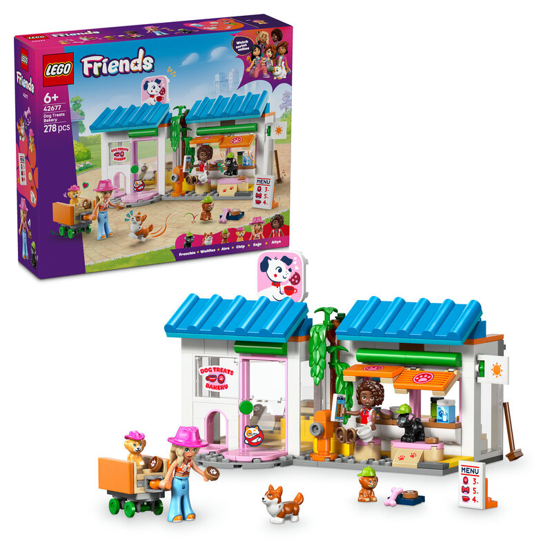 LEGO Friends 42677 Hundesüßigkeiten-Bäckerei