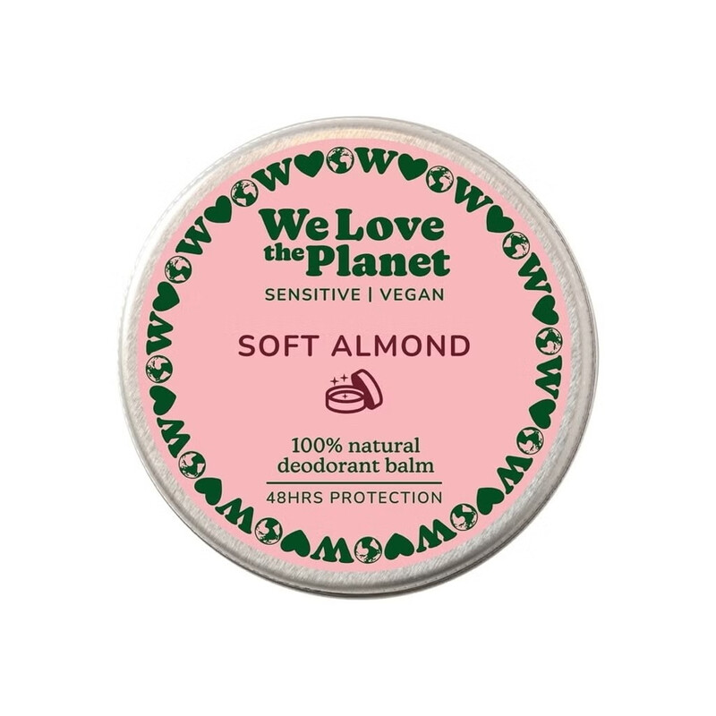 We Love The Planet Soft Almond Sensitive Deodorant Creme 35g