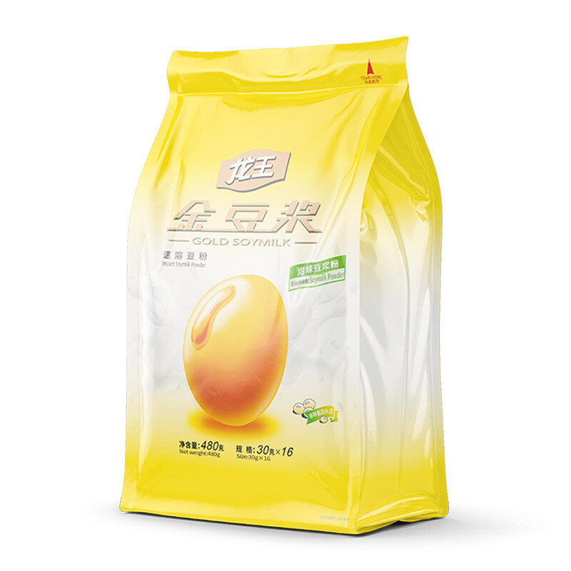 LOONG SOYA MILK Sweetened Soya Milk Powder 480g (30g*16)