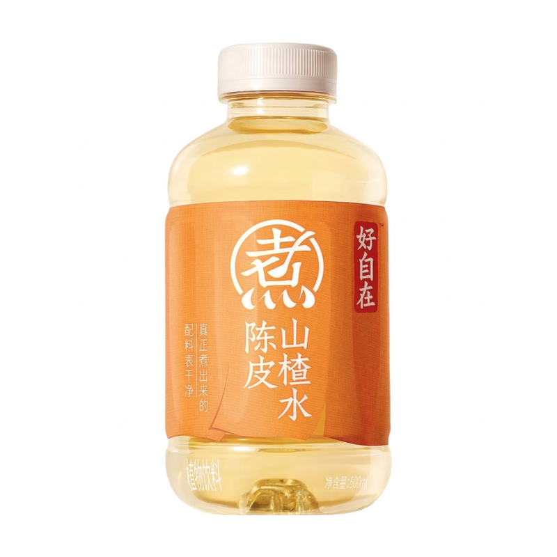 Chi Forest Light 【Cooling】【Hydration】Genki Forest Tangerine Peel & Hawthorn Water 500Ml