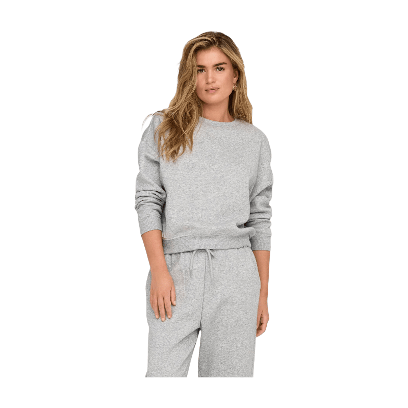 OnlySweatshirtLichtgrijs MelangeMaat L