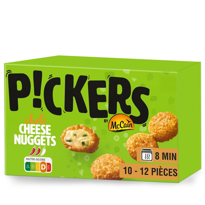 Mccain pickers chili et cheese nuggets
