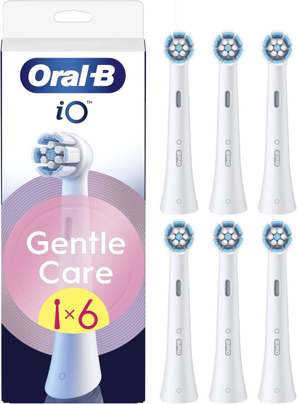 Brossette Oral B iO Gentle Care Brossette Pour Brosse À Dents Électrique Lot De 6