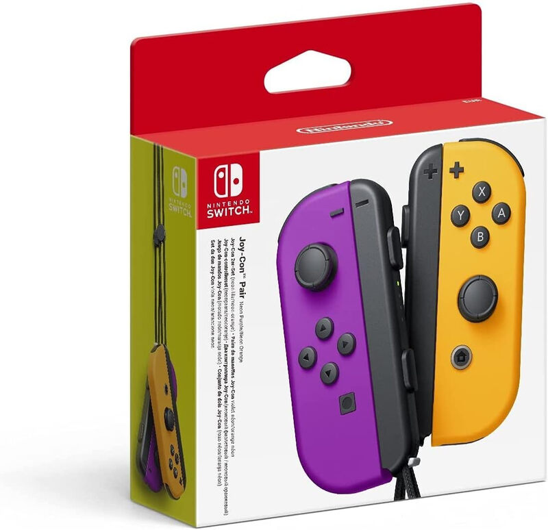 Joy-Con Pair - Neon Purple / Neon Orange