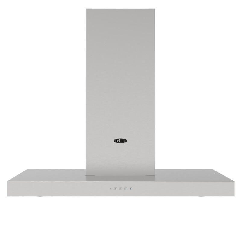 COOKCENTRE CHIM 90PYR STA 90cm Chimney Cooker Hood, Ducted & Recirculation