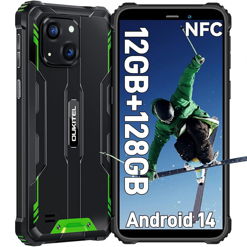 WP32(4+128) Green Rugged Smartphone