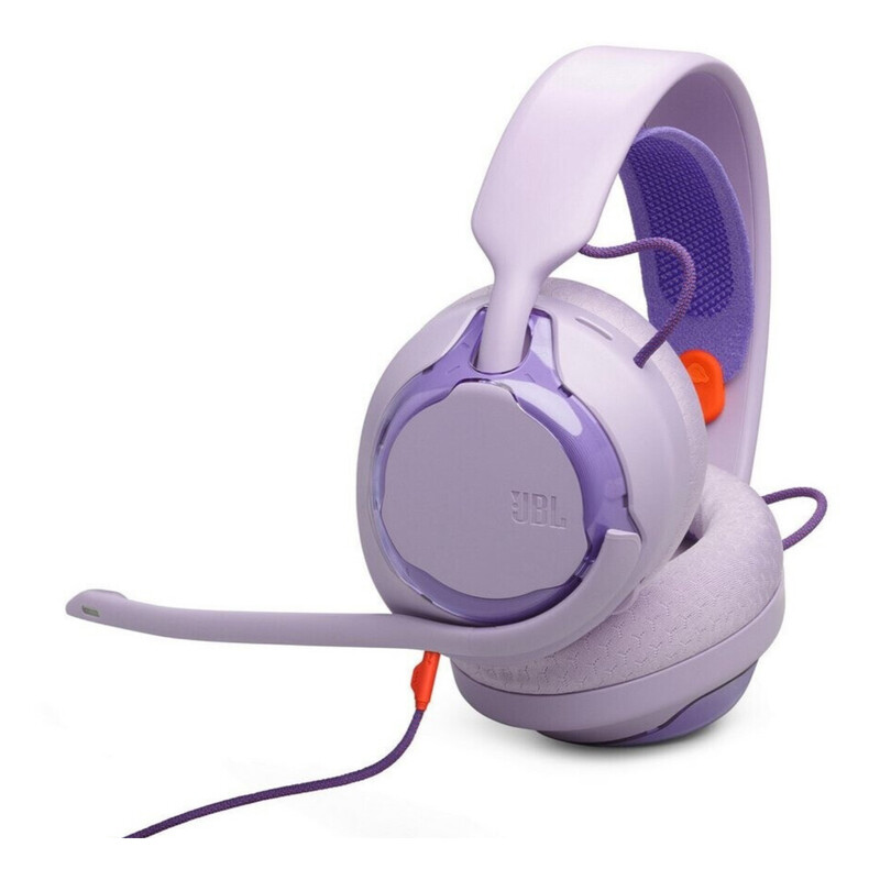 JBL Quantum 250, kabelgebundenes Gaming-Over-Ear-Headset, Lila