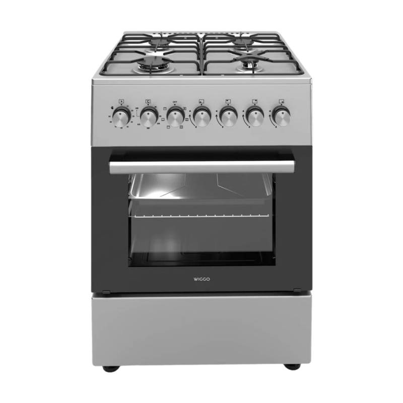 Wiggo WO-E606A(XX) Four à gaz 60 cm Pose libre Inox Énergie A