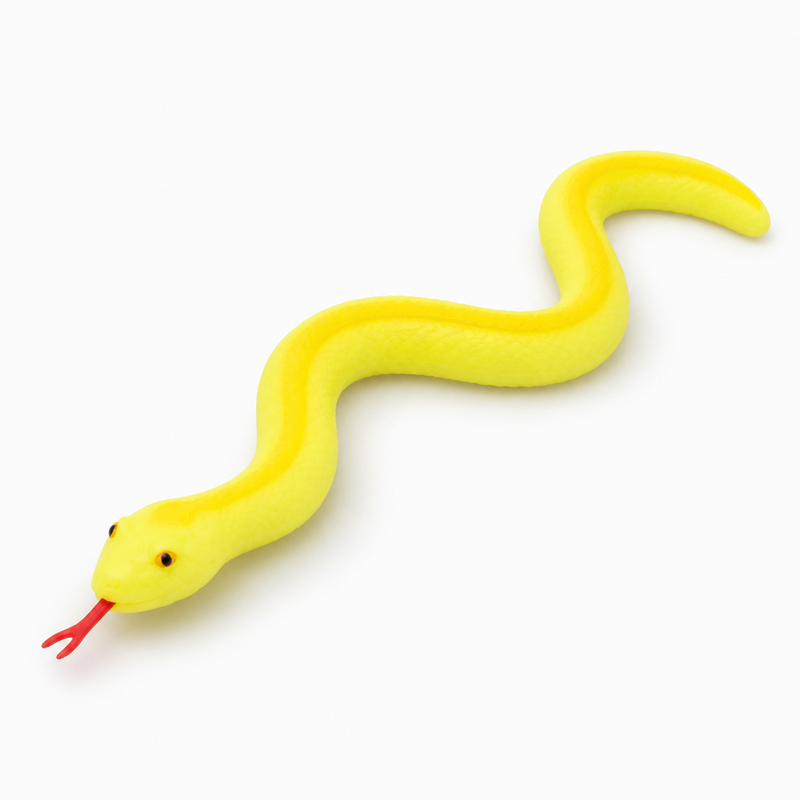 Flexibles Schlangenspielzeug, 1 Stück, biegsames Design, für fantasievolles Tierspiel, für Kinder und die ganze Familie