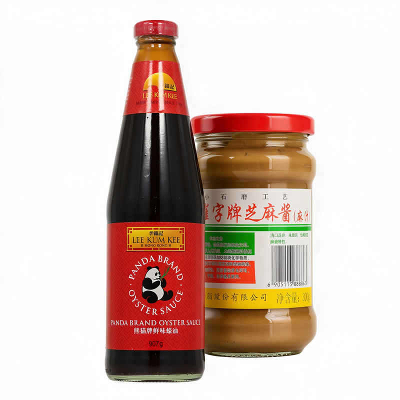 Klassische Austernsauce und CUIZIPAI Sesamöl Kombipackung