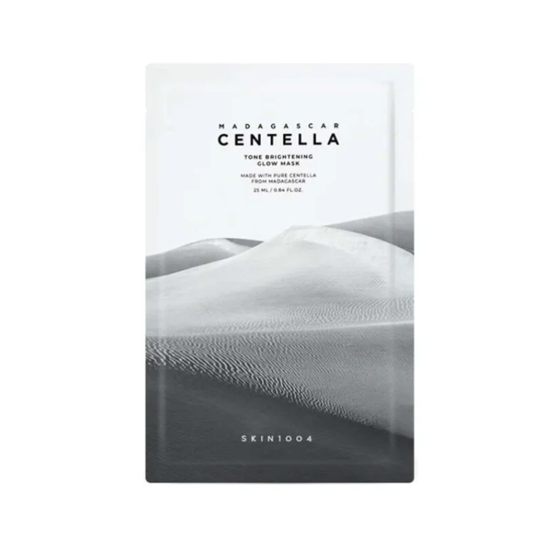 Skin1004 Madagascar Centella verhelderend en glanzend masker 25 ml