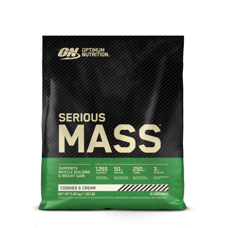 Optimum Nutrition Serious Mass - 5450 g - Cookies & Cream