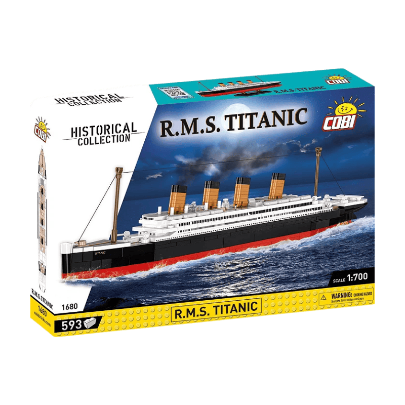 Cobi R.m.s. Titanic 1:700 Scale 600 Piece Brick Building Set