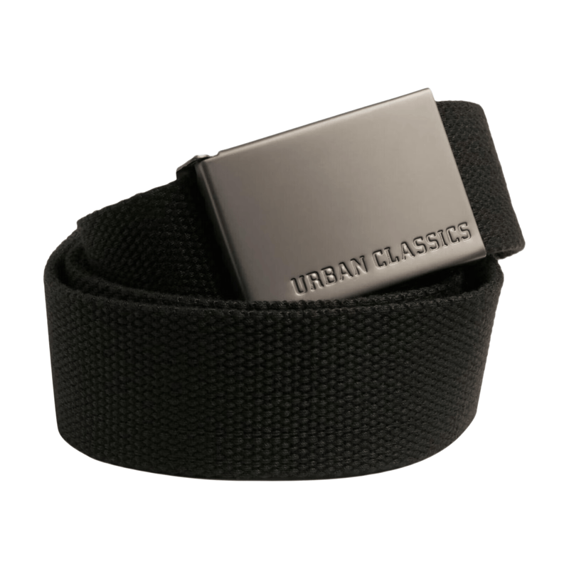 Canvas riem - zwart - one size